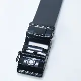 Sabuk Ikat Pinggang Model Rel Fashion Belt Rel Pria — 6