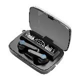 Headset Bluetooth Wireless TWS M19 dengan Powerbank dan Flashlight — 3