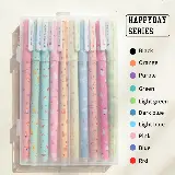 Pulpen Gel Warna Warni Karakter / Pulpen Lucu Korea Unicorn 10in1 Box — 1