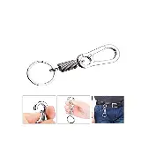 Karabiner Carabiner Gantungan Kunci Multifungsi Stainless Steel — 6