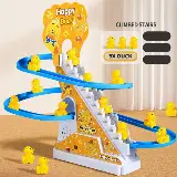 Mainan Track Slide Tangga Bebek Kuning Small Duck Otomatis — 1