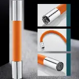 Sambungan Ekstensi Kran Air Cuci Piring Wastafel Fleksibel 20 Cm — 7