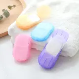 Sabun Mandi Cuci Tangan Kertas Traveling Portable Organik Paper Soap — 5