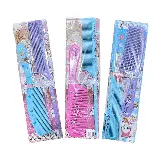 Sisir Rambut Korea Motif Gagang Jumbo Runcing Warna 2 Pcs — 1