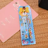 Alat Tulis Set Penghapus Rautan Pensil Karakter Lucu — 2