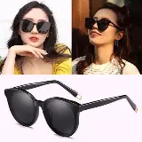 Kacamata Hitam Pantai Wanita Kekinian Korean Design Retro — 5