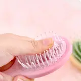 Sisir Anak Kecil Bulat Mini Hair Brush Praktis Dan Nyaman Bagi Sikecil — 8