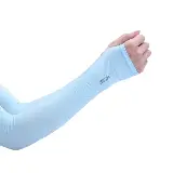 Manset Lengan Panjang Handsock Tangan Wanita Polos Pelindung UV Sinar — 1