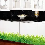 Stiker Wallpaper Dinding PVC dengan Motif Rumput Hijau Grass — 3