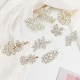 Jepitan Rambut Model Mutiara Crystal Korea Hair Clip — 2