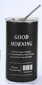 Mug Botol Minum Tumbler Coffee Cup Stainless Steel Portable — 8