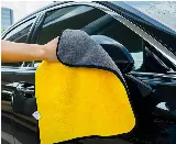 Kain Lap Microfiber Mobil Dapur 2 Sisi Tebal Halus 30x30 — 2