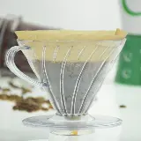V60 Coffee Filter Cup Dripper Vietnamese Pour Over Acrylic Food Grade — 2