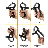 Alat Olahraga Tangan Handgrip Olahraga Otot Lengan Tangan Adjustable — 5