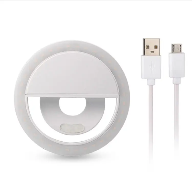 Lampu Buat Selfie Led Ring Light Kecil Untuk Hp Handphone Aksesories