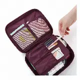 Tas Kosmetik Multifungsi Kosmetik Pouch Tas Make Up Multi Pouch Travel — 4