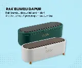 Rak Tempat Bumbu Dapur Serbaguna dengan Sendok Mini 4IN1 — 10