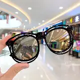 Kacamata Anak Fashion Hitam Kece Kekinian Bulat Sunglasses Black Kids — 2
