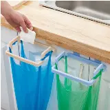 Gantungan Holder Kantong Tempat Kresek Sampah Dan Lap Dapur — 2