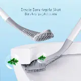 Sikat Toilet Lengkung Sudut Brush Golf Gagang Panjang — 3