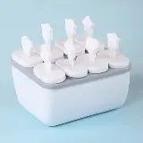 Cetakan Ice Cream 8 Slot Dengan Gagang Anti Pecah Ramah Lingkungan — 1