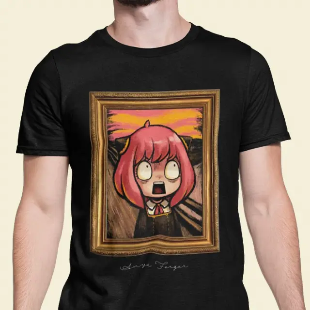 T-shirt Anime Untuk Keberanian Anya Dari Spy X Family