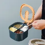 Tempat Bumbu Dapur Wadah Plastik Minimalis 4 In 1 Bonus Sendok — 10