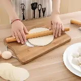 Rolling Pin Kayu Penggiling Adonan Kue Anti Lengket Ukuran 28cm — 3