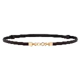 Ikat Pinggang Kulit Tali Kecil Untuk Wanita Adjustable Fashion Korea — 1