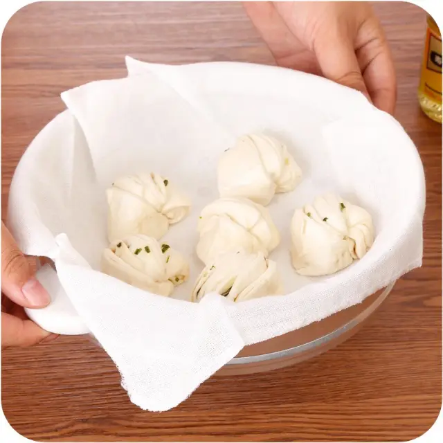 Kain Kukus Masak Dimsum Pao Bakpao Roti Kue Pangsit Anti Lengket
