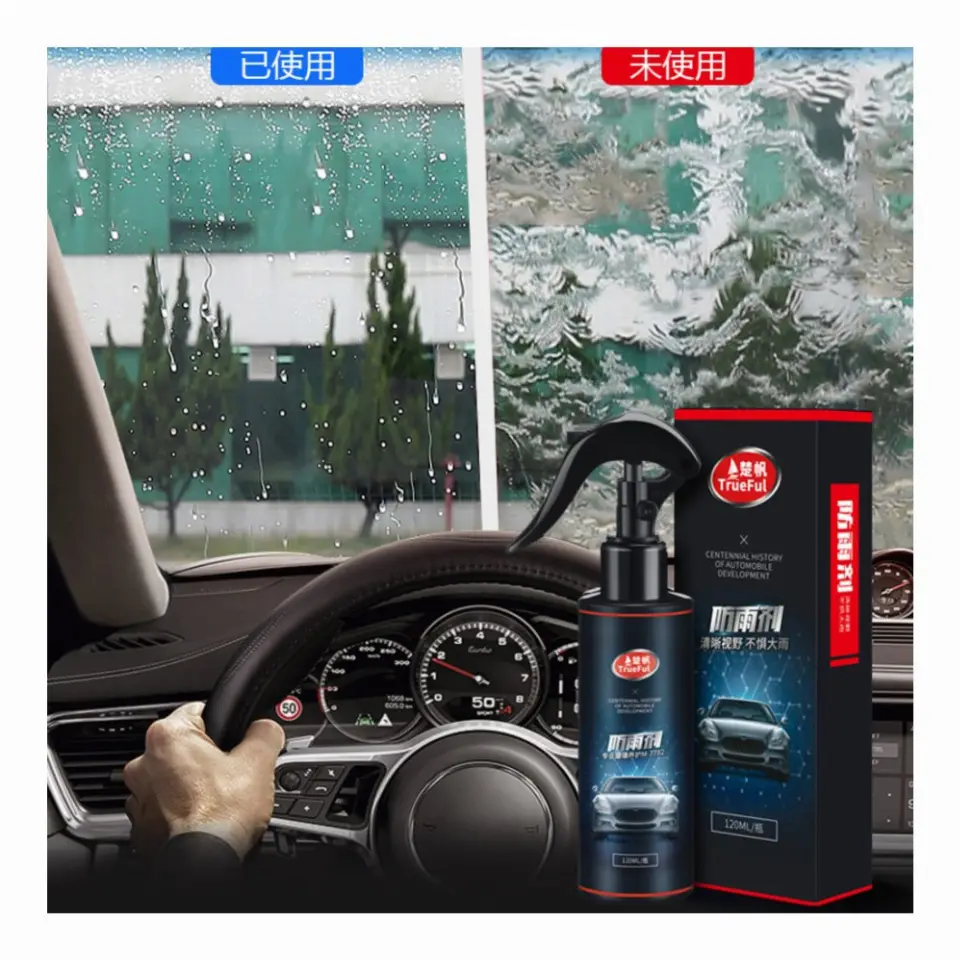 Pelindung Kaca Mobil Dari Hujan Embun Nano Coating Trueful 120ml