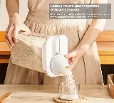 Toples Penyimpanan Makanan Plastik Acrylic dengan Gelas Ukur Serbaguna — 5