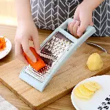 Parutan Buah Sayur Multi Fungsi Serbaguna Stainless 4 In 1 — 10