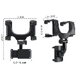Phone Holder Dudukan Tempat Hp Kaca Spion Mobil Universal Car Rearview — 2