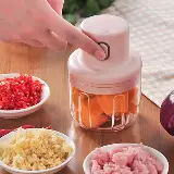 Blender Chopper USB Mini Stainless Steel 100ML Food Grade — 1