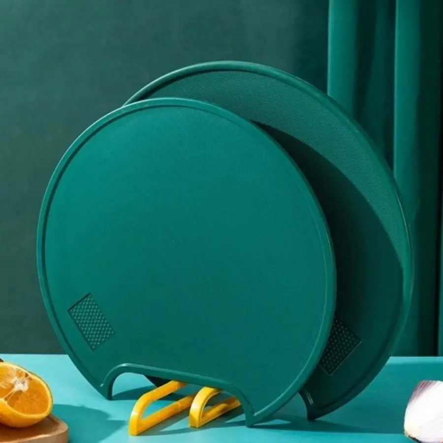 Talenan Bulat Anti Jamur Dengan Desain Gerigi Halus Dan Anti Slip