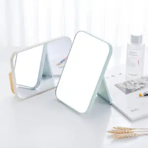 Cermin Make Up Lipat Persegi Kaca Rias Portable Praktis