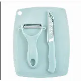 Satu Set Pisau Dapur / Pisau Satu Set Peeler Talenan — 8