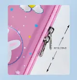 Pencil Case Kotak Tempat Pensil 3D Timbul Karakter Duyung — 3