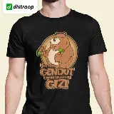 Kaos Lucu/Parodi Distroop - Mode Hemat Energi - Kelebihan Gizi — 2