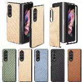 Hard Case Casing Premium Samsung Galaxy Z Fold 3 Carbon Pattern — 4