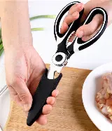 Gunting Dapur Serbaguna Multifungsi Baja Stainless — 3