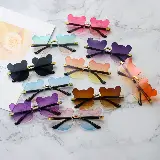 Kacamata Anak Fashionable dengan Desain Beruang Unik — 3