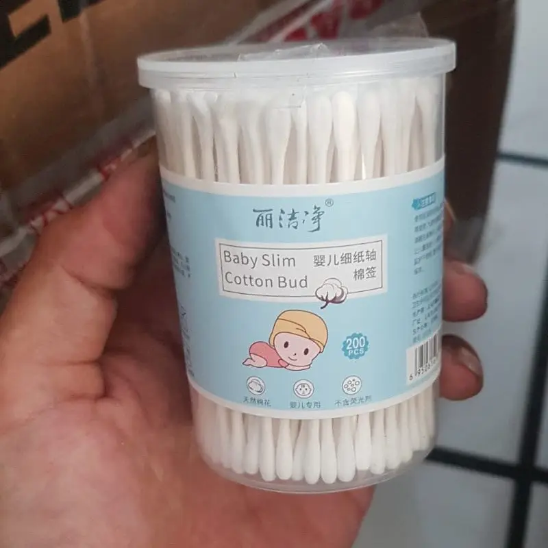 Cotton Bud Untuk Bayi Babies For Newborn Paling Kecil Isi 200 Pcs