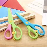 Gunting Kertas Anak - Anak Aman untuk Peralatan Sekolah — 7