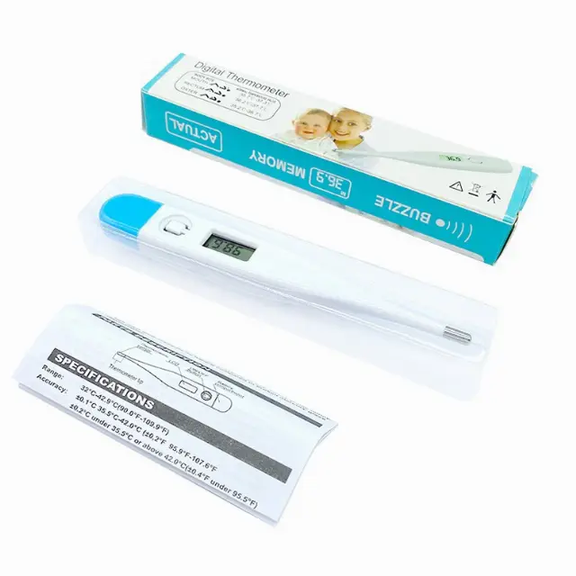 Pengukur Suhu Badan Thermometer Digital Alat Pengukur Suhu Badan