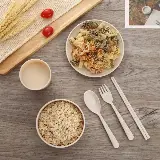 Alat Makan Dan Minum Piring Mangkok Sendok Cangkir Sumpit Korea 6 In 1 — 10