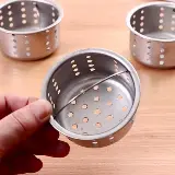 Saringan Wastafel Stainless Model Terbaru 7 Cm Praktis dan Efisien — 1