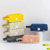 Kotak Tempat Penyimpanan Alat Tulis 2 Pouch dan Stationery Dual Zipper — 2