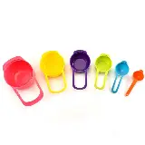 Sendok Takar Plastik / Sendok Takar Kue / Measuring Spoon Set — 3